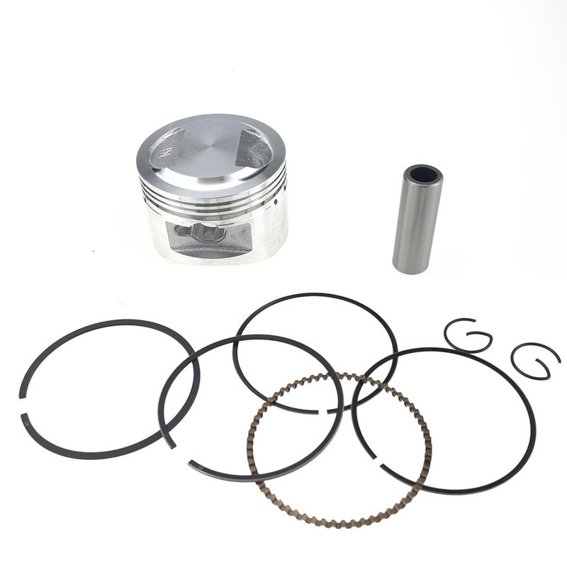 Glixal 52mm Big Bore Cylinder Kit Rebuild Kit GY6 49cc 50cc to 105cc 139QMB 139QMA Scooter Moped ATV Go-Kart - Image 2